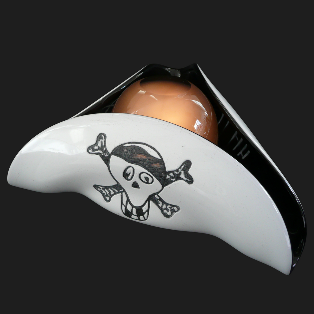 Best blown Glass Piece 2008: Glas Hut Lichtskulptur "Pirate Revival" 