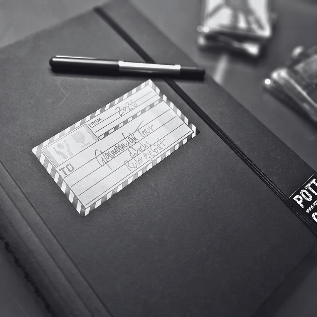 Blog Link-Bild: Skizzen & Tour Buch "GlasmanufakTour durchs Ruhrgebiet" 2026 ->