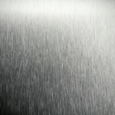 GIF – Pott Glas Produktmerkmal Edelstahl: magnetisch, geschliffen und rostfrei. Zeigt matt geschliffenen Glanzeffekt.